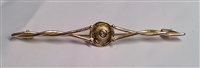 Brooch Soprana Gioielleria Woman in Gold Diamante OG BRILL LUNGA - OG BRILL LUNGA